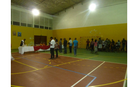 POT EN L'HONNEUR DE LAVENETTE LIVIO - CHAMPION DU MONDE QWAN KI DO COMBAT AVEC L'EQUIPE DE FRANCE