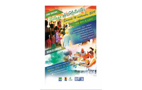VILLAGE DES ACTIVITES 2019 DE LA VILLE DU LAMENTIN